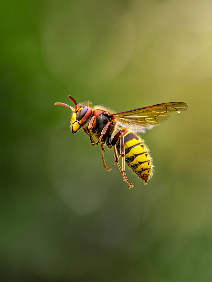 Guêpe frelon nuisible désinsectisation Essonne 91 - destruction nid professionnelle